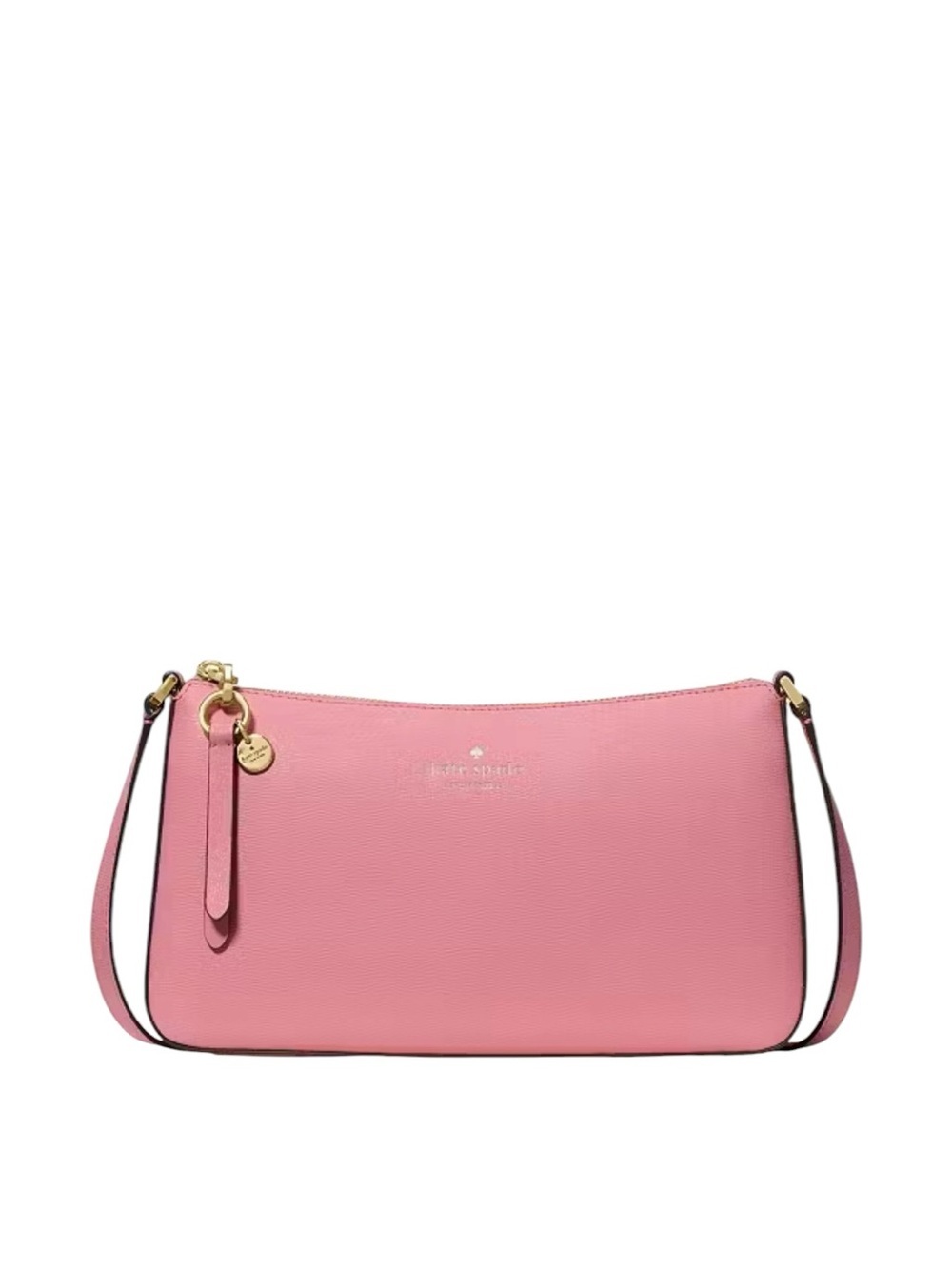 kate spade Pink Leather Crossbody with Gold Hardware